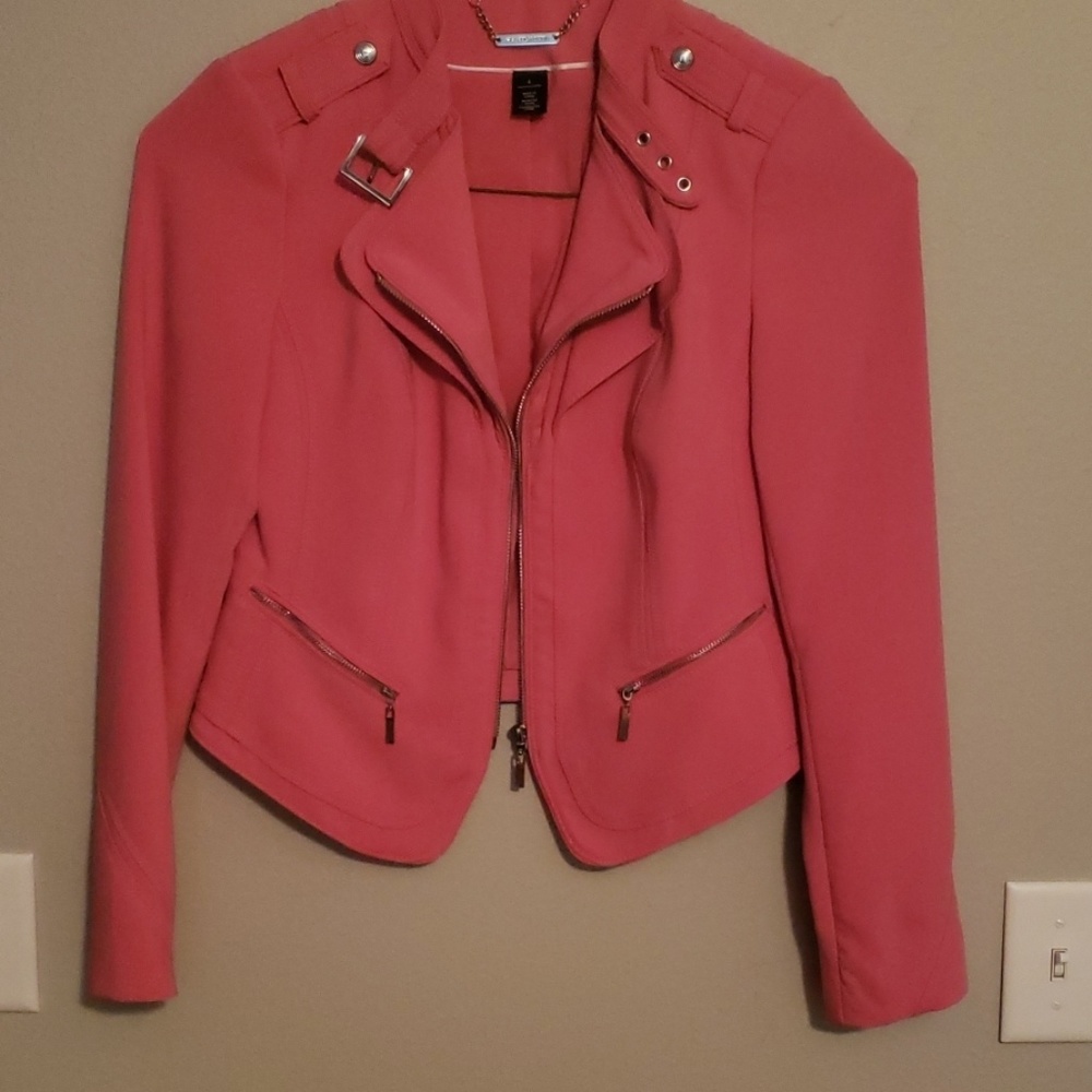 White House black market moto jacket